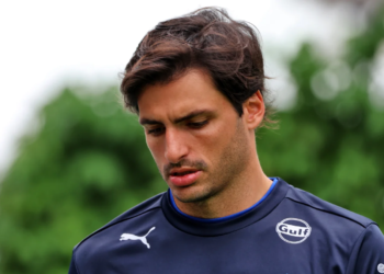 Carlos Sainz has explained how his first Williams podium has relieved a difficult year