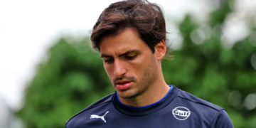 Carlos Sainz has explained how his first Williams podium has relieved a difficult year