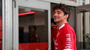Charles Leclerc has dismissed rumours about his Ferrari future