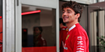 Charles Leclerc has dismissed rumours about his Ferrari future