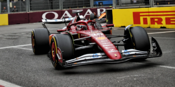 Charles Leclerc and Ferrari suffered in Baku