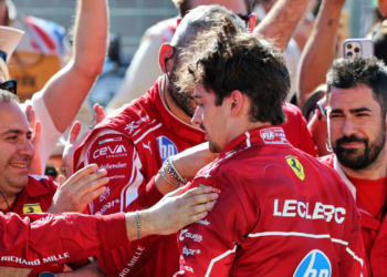 Charles Leclerc praised Ferrari's turnaround at the US GP