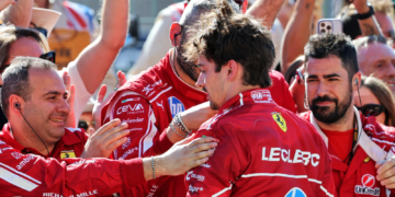 Charles Leclerc praised Ferrari's turnaround at the US GP