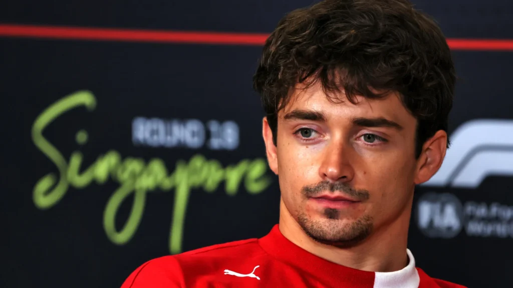 Charles Leclerc dejected after F1 Singapore GP Qualifying