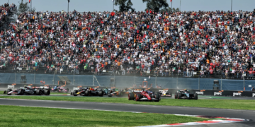 Several drivers cut the opening corners and went unpunished in the Mexico GP