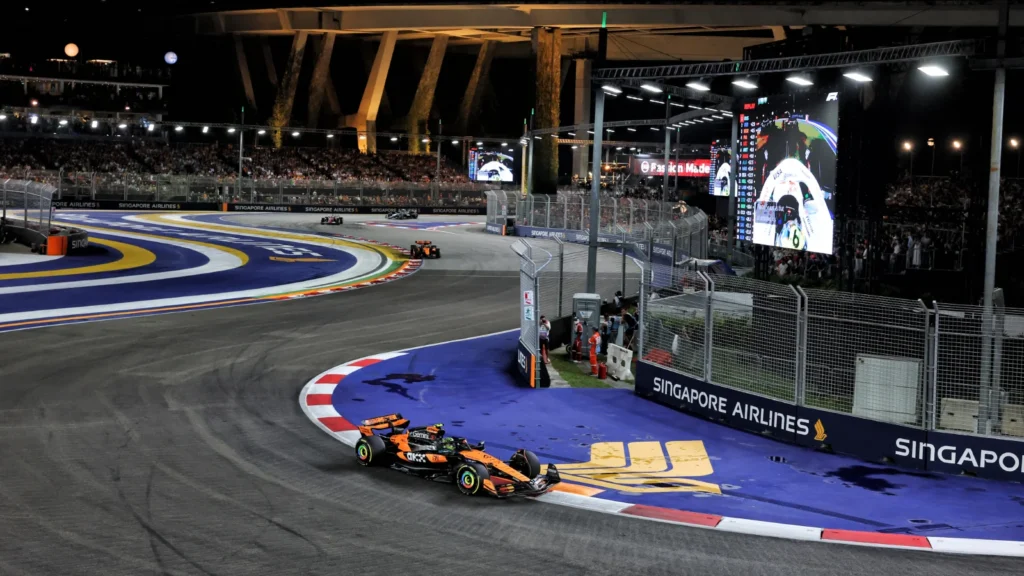 McLaren clinched the Constructors' title in the Singapore GP
