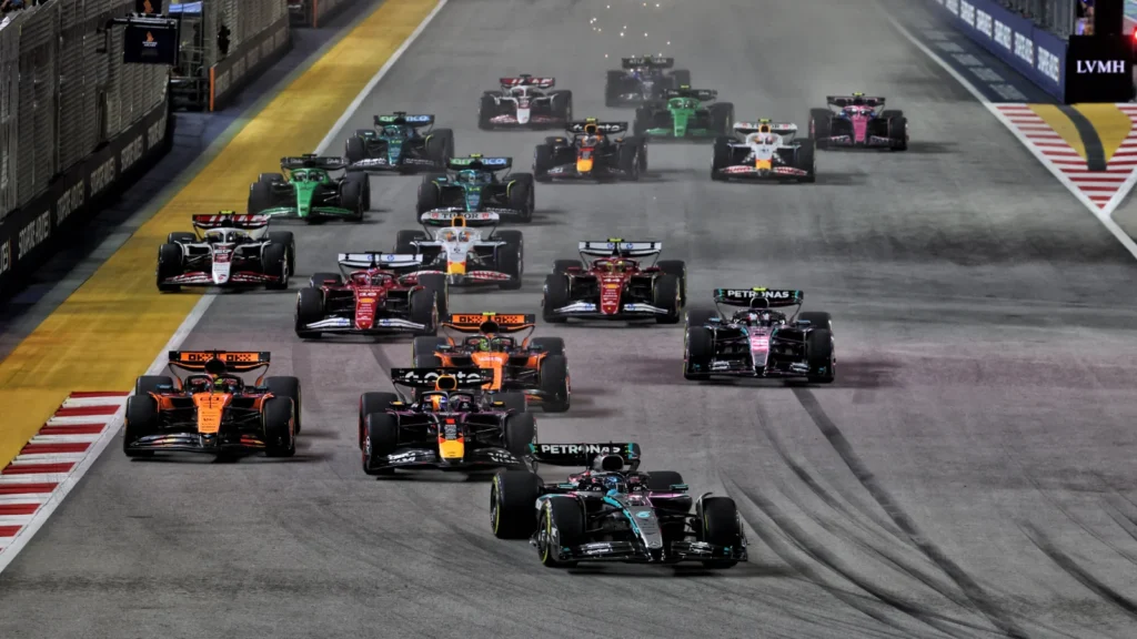 The Singapore GP hosted Round 18 in 2025