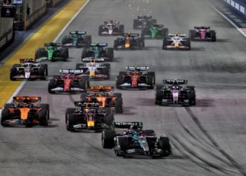 The Singapore GP hosted Round 18 in 2025