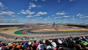 There were searing temperatures during qualifying in Austin