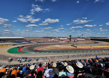 There were searing temperatures during qualifying in Austin