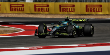 Aston Martin's pace waned as the US GP weekend progressed