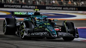 Fernando Alonso went quickest in FP1 in Singapore