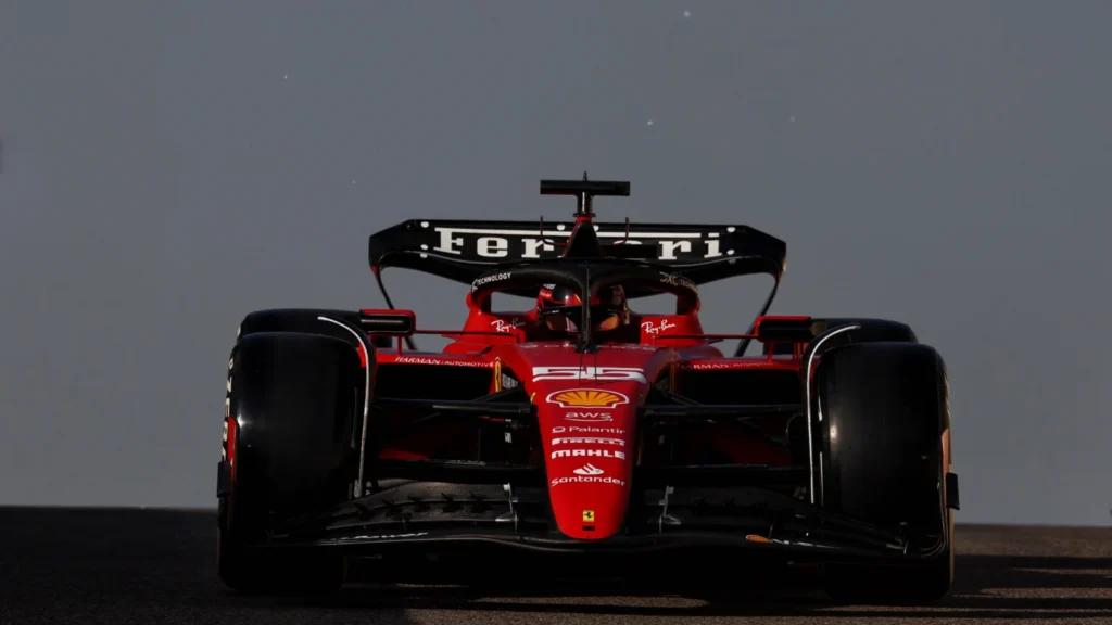 The Ferrari SF-23 is thought to be the car that Sergio Perez will test on behalf of Cadillac