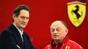 Fred Vasseur has John Elkann's backing at Ferrari