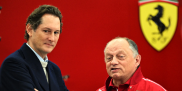 Fred Vasseur has John Elkann's backing at Ferrari