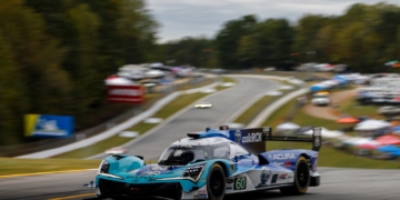 Tom Blomqvist claims IMSA pole with new Petit Le Mans lap record