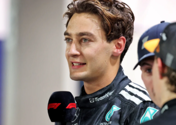 George Russell took pole position for the Singapore GP with a blistering Q3 performance