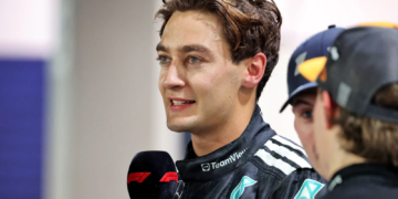 George Russell took pole position for the Singapore GP with a blistering Q3 performance