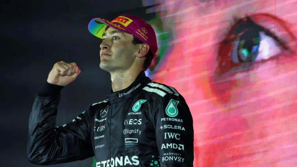 George Russell took the second victory of the year for himself and Mercedes in the Singapore GP
