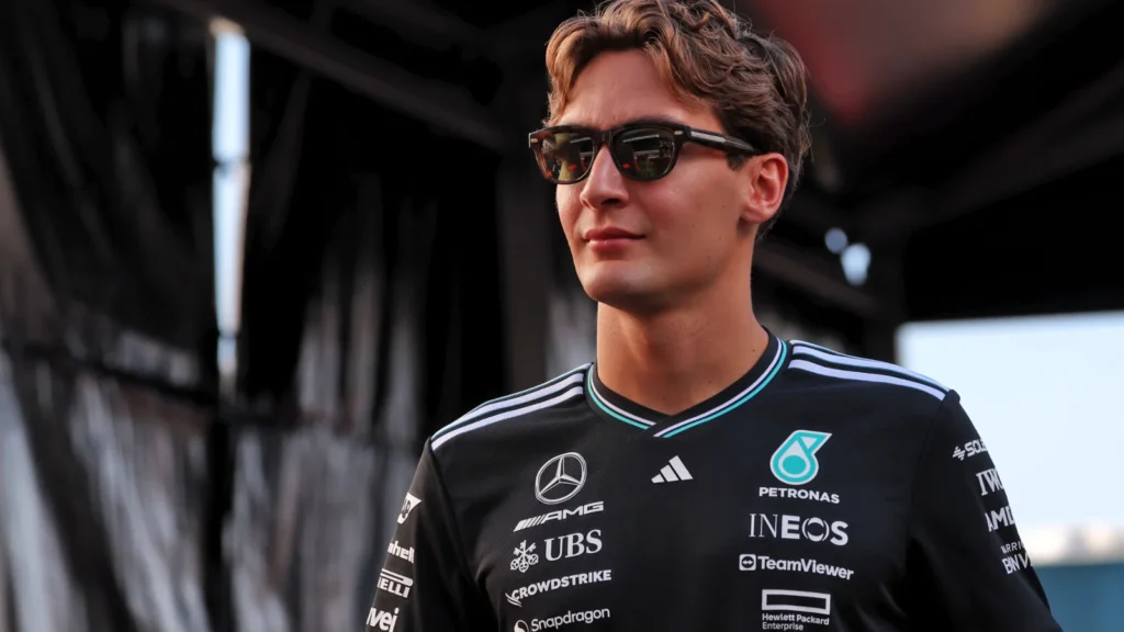 George Russell has criticised the state of tyre degradation in F1