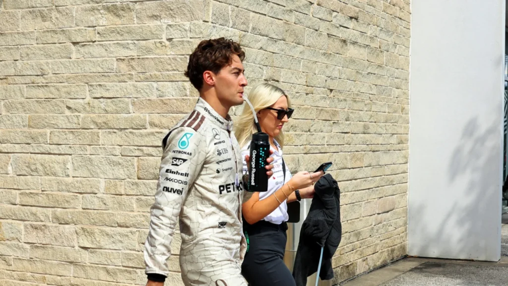 George Russell had a disappointing end to the US GP weekend having finished second in Saturday's Sprint Race