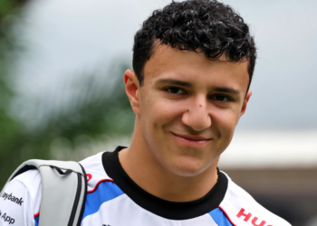 Isack Hadjar not ready to let up despite 2026 F1 contract.