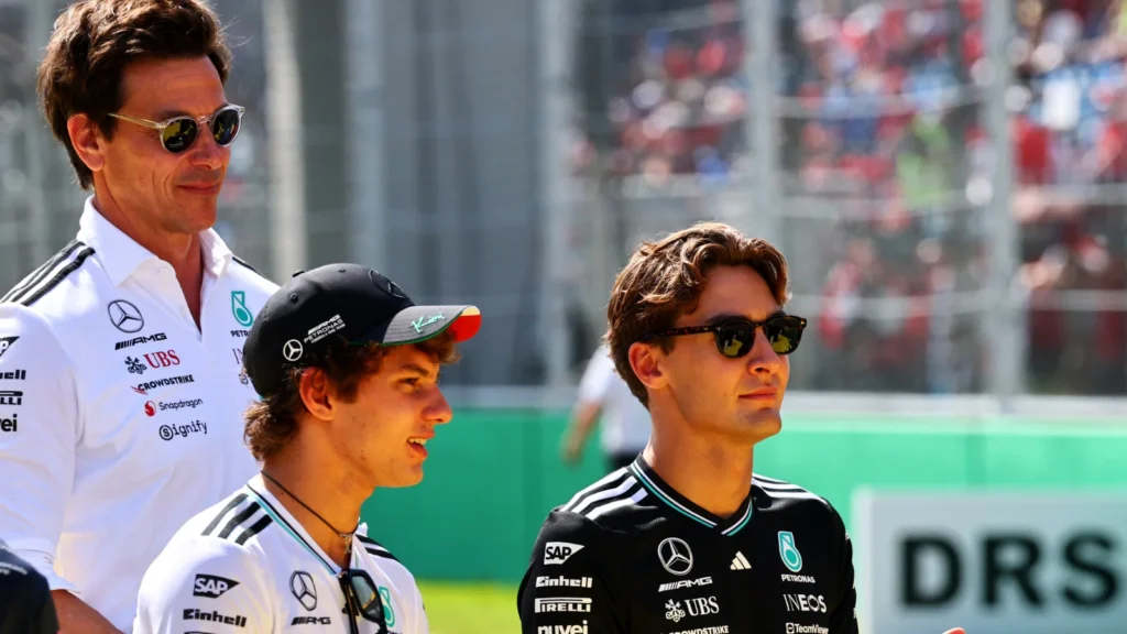 Mercedes has retained Kimi Antonelli and George Russell