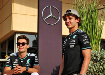 Kimi Antonelli and George Russell will continue with Mercedes in 2026