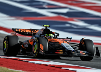 Lando Norris finished second in qualifying for the US GP Sprint