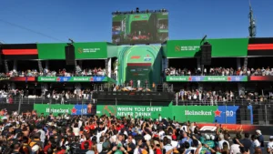 Lando Norris was booed throughout the weekend in Mexico