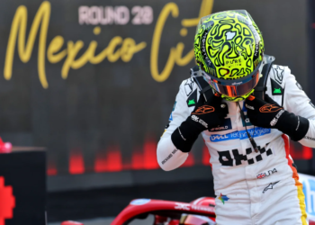 Lando Norris took pole position for the F1 Mexico GP