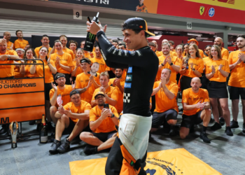 Lando Norris helped McLaren win successive Constructors' titles