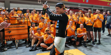 Lando Norris helped McLaren win successive Constructors' titles