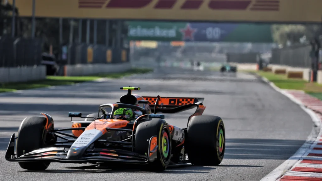 Lando Norris cruised to victory in the Mexico GP, taking the lead in the F1 title