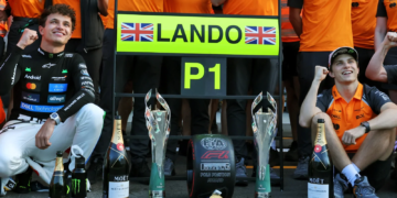 The championship lead has changed hands down at McLaren