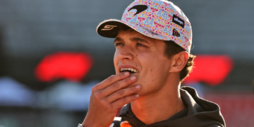 Lando Norris gave his hilarious response to the Red Bull incident at the US GP