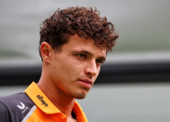 Lando Norris was downcast after a tricky Friday in Singapore