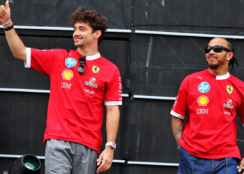 Lewis Hamilton and Charles Leclerc were at the centre of a team orders blunder in Baku