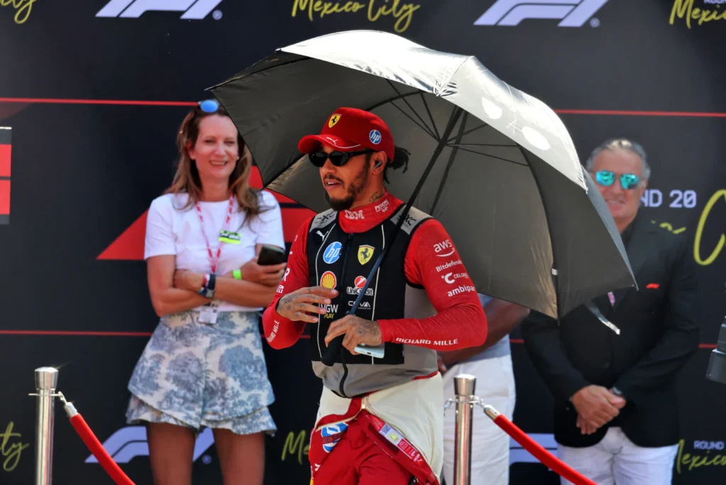 Lewis Hamilton described his 10-second penalty in the Mexico GP as "kind of nuts"