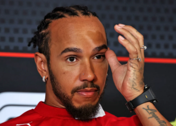 Lewis Hamilton has admitted rumours linking Christian Horner to Ferrari have been a distraction