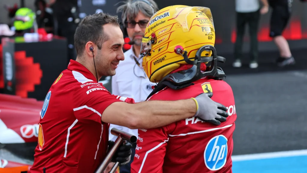 Lewis Hamilton has inspired changed processes at Ferrari