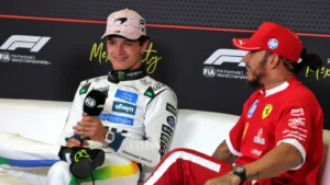 Lewis Hamilton has vowed to be "aggressive" just behind Lando Norris on the grid