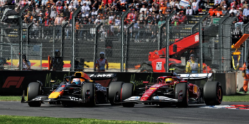 Lewis Hamilton and Max Verstappen duelled for position in the Mexico GP, but it ultimately cost the Brit more