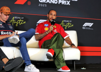 Lewis Hamilton would struggle against Max Verstappen in the same car, according to Sergio Perez
