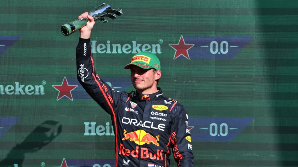 Max Verstappen recovered to the podium in Mexico, much to his surprise