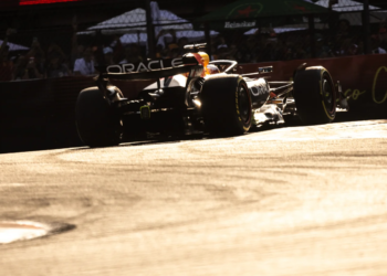 Max Verstappen went quickest in second practice for the F1 Mexico GP