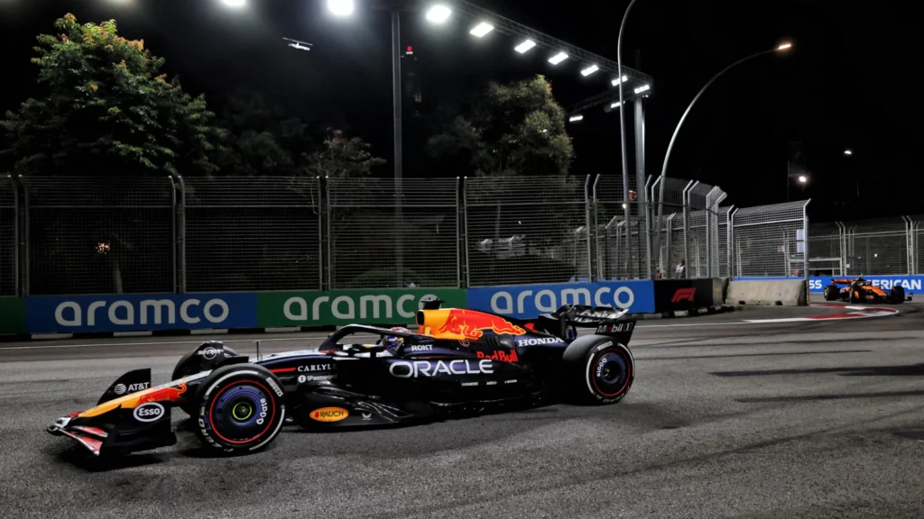 Max Verstappen took second in Singapore despite the Red Bull struggles on high-downforce circuits