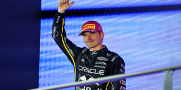 Max Verstappen maintained his podium streak with second in Singapore