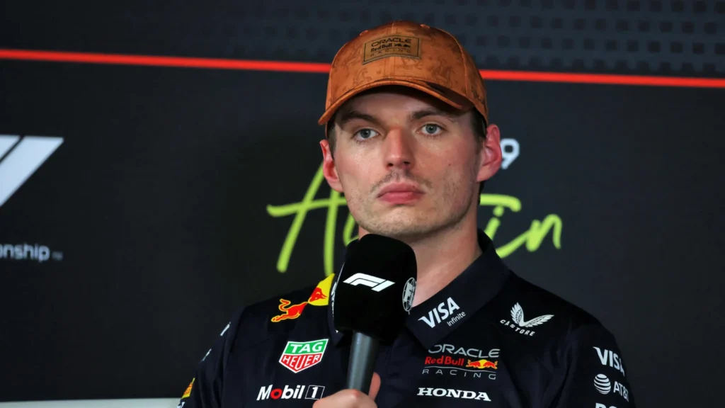 Max Verstappen explained why he missed the final run in Q3 for the F1 US GP, amid a tricky session due to the winds around COTA