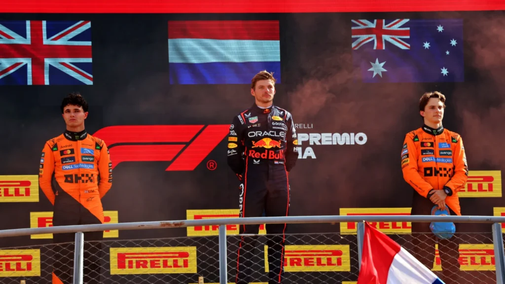McLaren is wary that it could lose the title to Max Verstappen